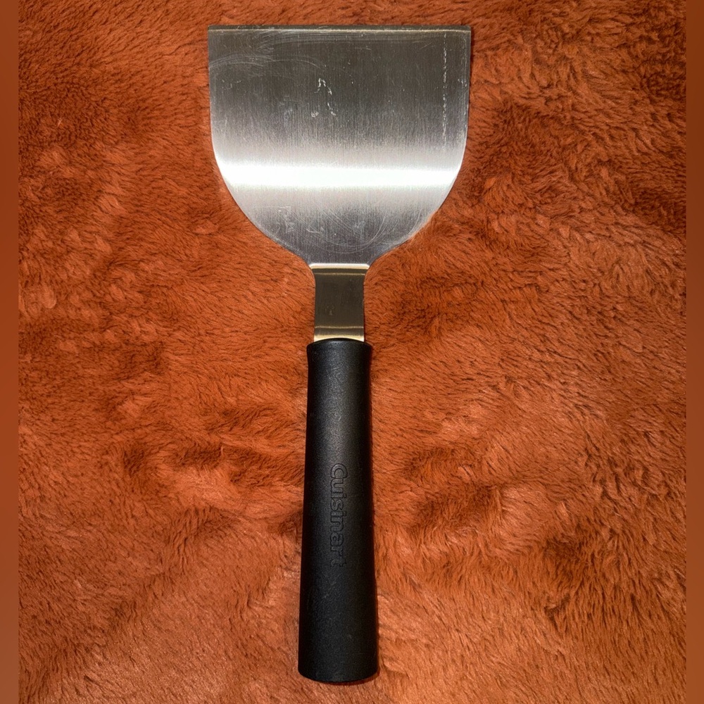 Cuisinart Stainless Steel Bench Scraper Chopper Grill Spatula Heavy Duty